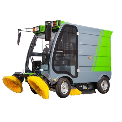 S16 Factory Direct Sale Motorized Power Linoleum Asphalt Road Sweeper