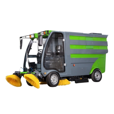 S19 Comfortable street sweeper truck machine road sweeper